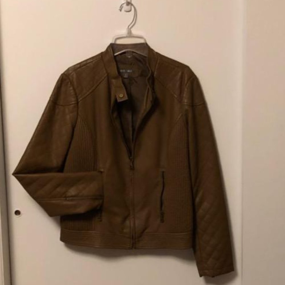 Roz & Ali Pleather Jacket
